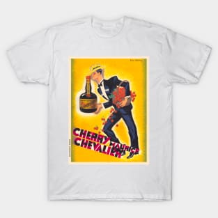 Cherry Brandy France Vintage Poster 1930 T-Shirt